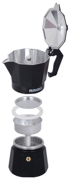 Гейзерная кофеварка RINGEL Barista (RG-12100-6) - фото 16.