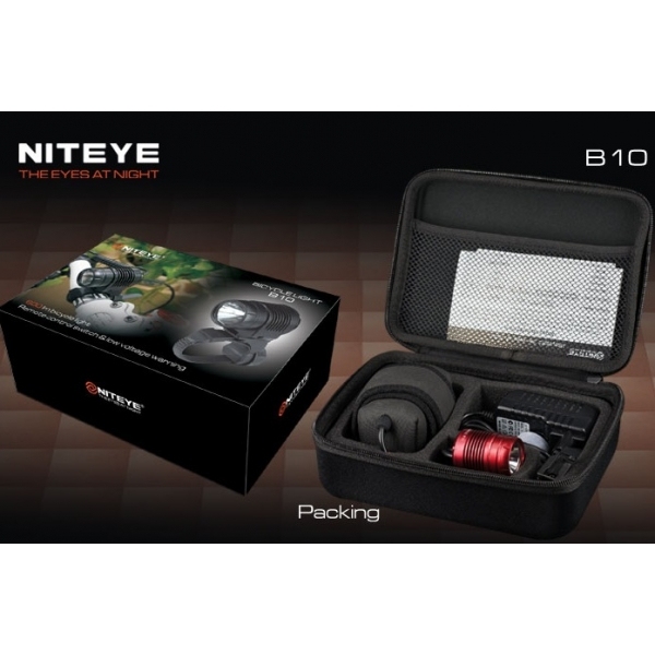 Фонарь Niteye B10 Red - фото 5.