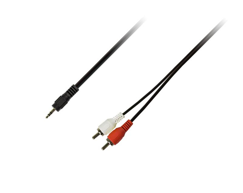 Кабель Piko 1283126473906 AUX 3,5мм - RCA2, 3м - фото 3.