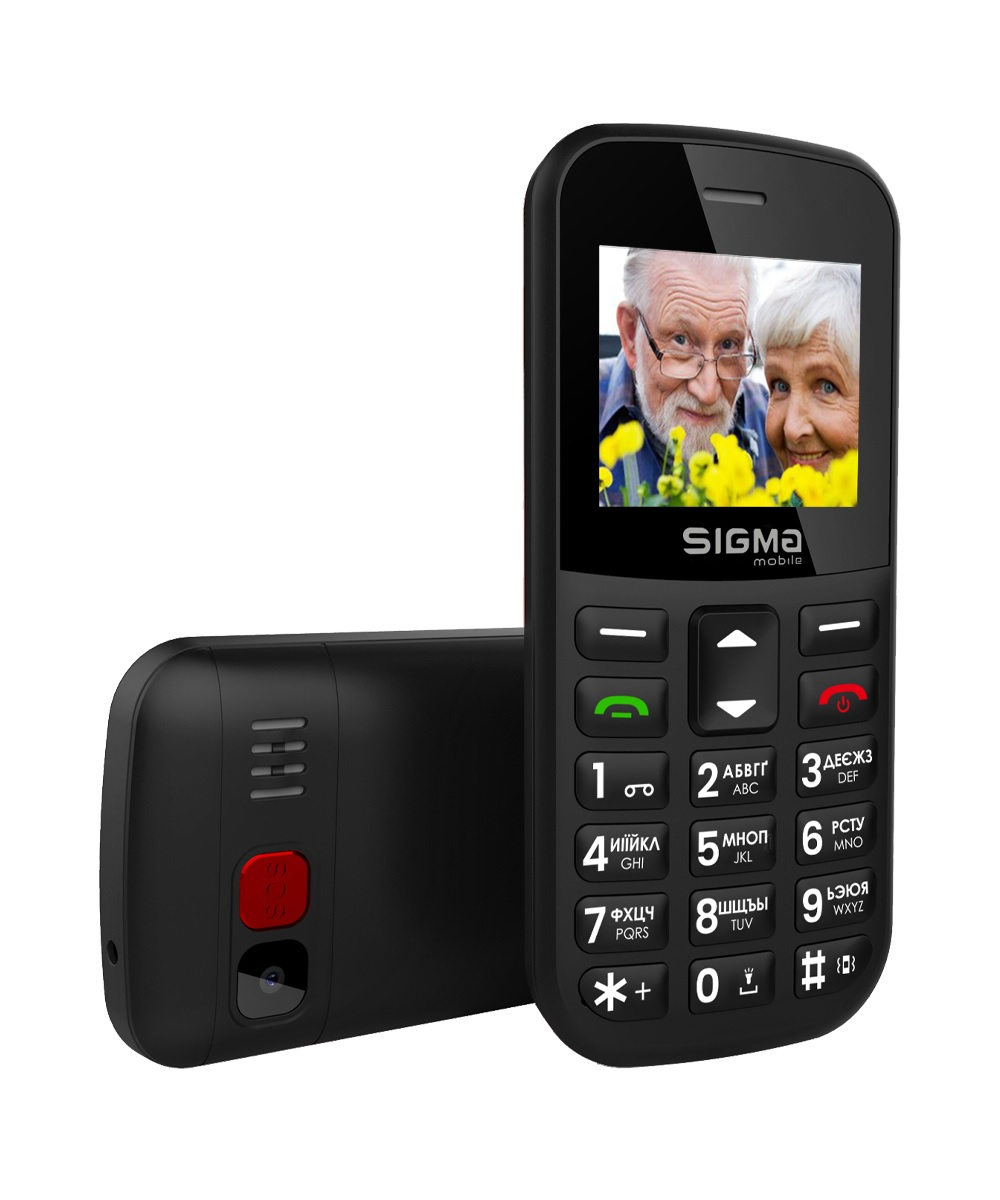Мобільний телефон Sigma Mobile Comfort 50 CF115 Easy Black  - фото 3.