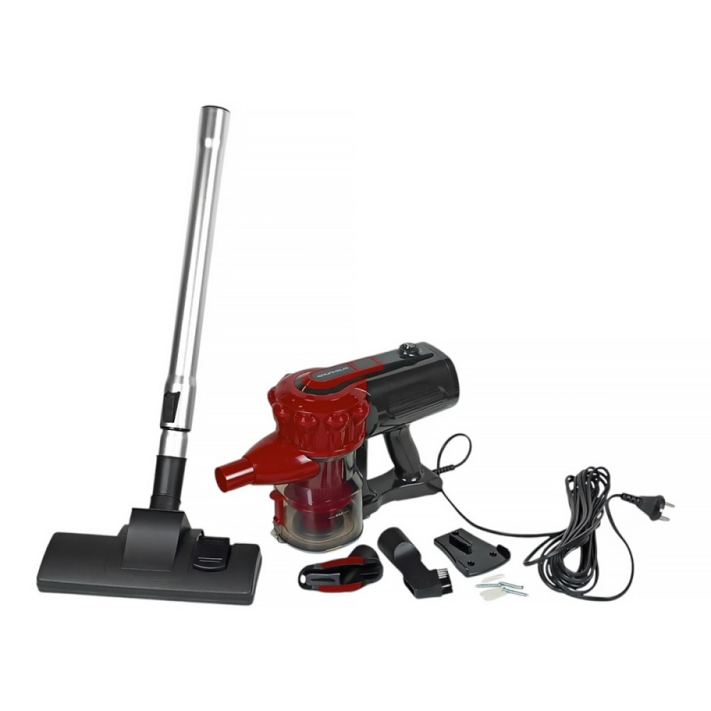 Пилосос Grunhelm GCVC-2001 HB Red Black - фото 3.