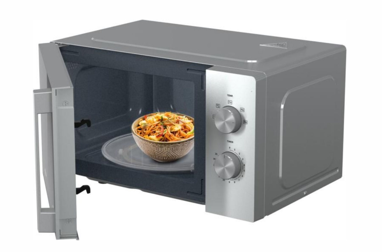 Мікрохвильова піч Hisense H20MOMP1H Silver Grey - фото 3.