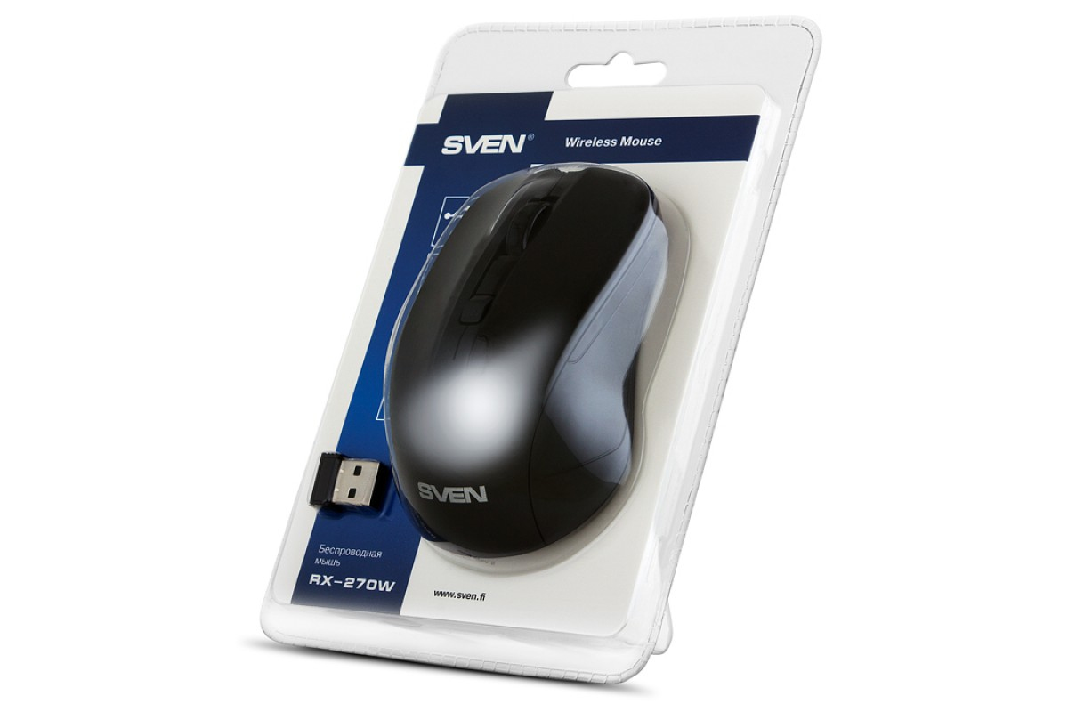 Мыша Sven RX-270W Black - фото 6.