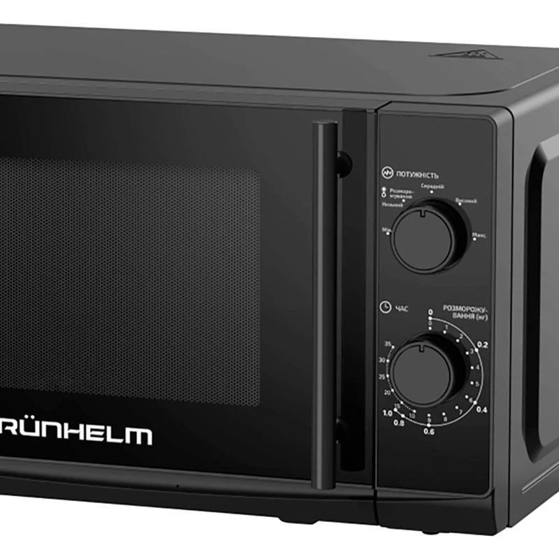 Мікрохвильова піч Grunhelm 20MX730-B Black - фото 3.