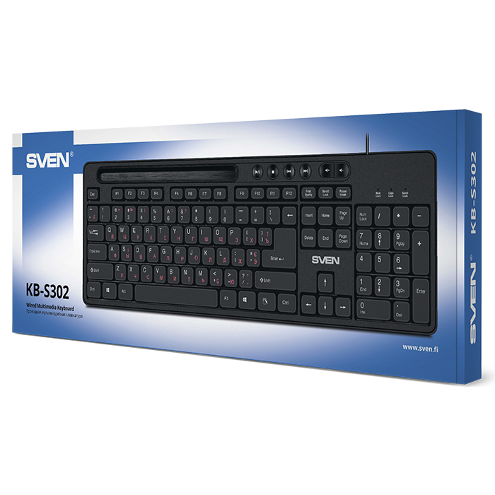 Клавиатура Sven KB-S302 - фото 4.
