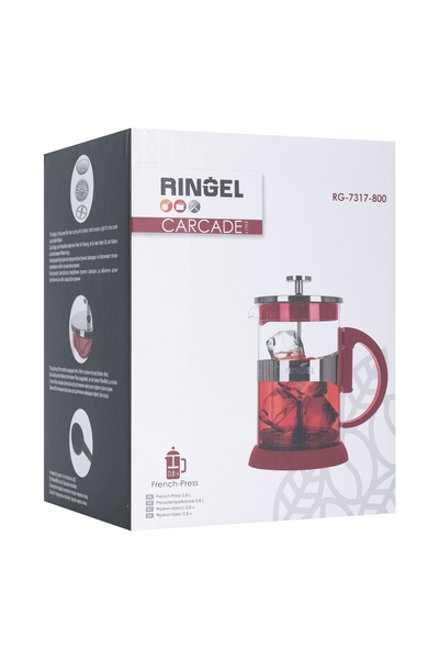 Френч-прес RINGEL Сarcade 0.8L RG-7317-800 - фото 8.