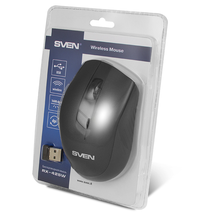 Мыша Sven RX-425W Black - фото 6.