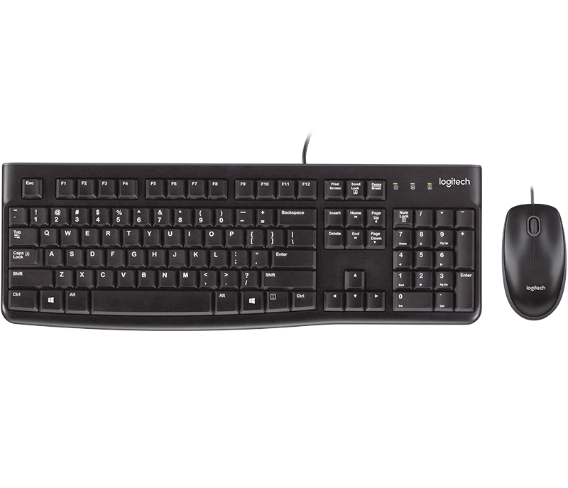 Комплект (клавиатура + миша) Logitech MK120 Desktop (920-002561) - фото 5.