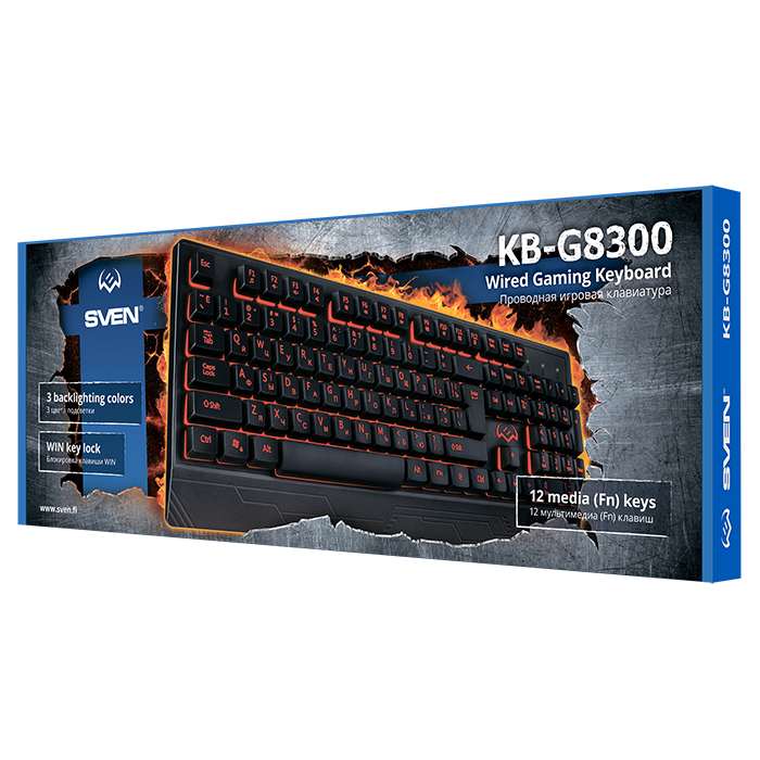 Клавиатура Sven KB-G8300 - фото 7.