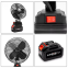 Вентилятор акумуляторний Desktop Fan LD-8 Black - фото 3.