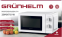 Мікрохвильова піч Grunhelm 20MX715-W White - фото 5.
