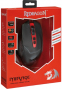 Миша Redragon Mirage IR Wireless Black/Red (74847) - фото 9.