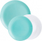 Столовый сервиз Luminarc Diwali Light Turquoise and White P5912 - 4 Столовый сервиз Luminarc Diwali Light Turquoise and White P5912 - фото 3.