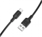 Кабель Borofone BX113 Silicone USB to Lightning 2.4A 1m Black - фото 3.