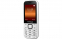 Мобільний телефон Prestigio Wize G1 1243 Dual Sim White - фото 3.