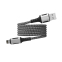 Кабель Havit HV-CB6299 USB to Lightning 2.4A Magnetic 1m Black - фото 3.