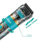 Машинка для стрижки VGR V-695 Turquoise - фото 7.