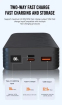 Зовнішній акумулятор XO PR144 20000 mAh Black - фото 7.