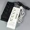 Мережевий подовжувач Power Socket 994U 4 розетки + 6 USB-портів / 2 м Black - фото 3.