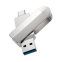 USB-флеш-накопичувач Hoco Usb-C 64Гб UD-10 Stainless - фото 3.