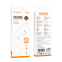 Кабель Borofone BX113 Lenny USB to Lightning 2.4A 1m White - фото 5.