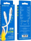 Кабель Borofone BX-88 Type-C - Lightning 1м White - фото 5.