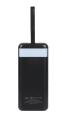 Зовнішній акумулятор King Power KPG-302 30000 mAh Black - фото 3.