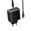 Мережевий зарядний пристрій HOCO C160A Upgrade PD65W (2C1A) Charger Set Black - фото 5