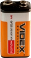 Батарейка Videx 6F22/9V - фото 3.