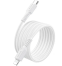Кабель Borofone BX116 Certain Type-C to Lightning White - фото 3.