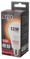 Светодиодная лампа Ergo Standard A60 E27 12W 220V 3000K теплый белый - фото 5.