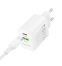Мережевий зарядний пристрій Borofone BN29 Fuente PD30W + QC3.0 White - фото 5.