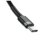 Кабель Baseus Cafule Type-C 3A, 1м Gray/Black (CATKLF-GG1) - фото 3.