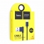 USB кабель Hoco UPL11 L SHARE Lightning-USB Black - фото 3.
