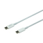 Зарядний пристрій XO-L102 (EU) White UsbC35W + UsbC35W кабель UsbC 1,0m - фото 4