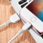 Кабель Hoco X20 USB to Lightning 3 метри, 2.4A, Білий - фото 3.