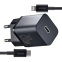 Зарядний пристрій Baseus Super Si 20W (TZCCSUP-B01) + кабель Type-C/Lightning  - фото 3.