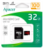Карта пам'яті Apacer AP32GMCSH10UB-R 32GB Black - фото 3.