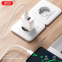 Мережевий зарядний пристрій XO L109 12W Dual USB-A + кабель MicroUSB White - фото 5.