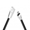 USB кабель Hoco X4 Zinc Alloy MicroUSB-USB 1.2m Black - фото 3.