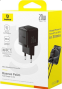 Мережевий зарядний пристрій Baseus Palm Fast Charger 20W Cluster Black P10111602113-00 - фото 3.