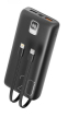 Зовнішній акумулятор XO PR185 20000 mAh Black - фото 5.
