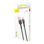 Кабель Baseus Cafule Cable microUSB 2.0м 1.5A Red/Black (CAMKLF-C91) - фото 5.