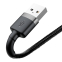 Кабель Baseus Cafule Lightning  2.0м 1.5A Black - фото 5.