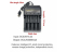 Зарядний пристрій MS-5D84A для 4×18650 Black - фото 4