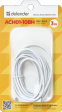 USB кабель Defender ACH01-10BH White USB-Lightning 3m - фото 5.