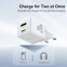 Назва товару: Мережевий зарядний пристрій Baseus Palm Fast Charger 20W (P10111608113-00) - фото 3.