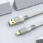 USB кабель JOYROOM Fast Charging S-M360 Type-C 1m 3A Grey - фото 3.