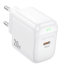 Зарядний пристрій Borofone BAS43A PD 20W QC 3.0 White - фото 3.