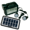 Ліхтар Gdtimes GD-101 із сонячною панеллю/3 лампочки/powerBank Black - фото 2 Ліхтар Gdtimes GD-101 із сонячною панеллю/3 лампочки/powerBank Black - фото 2